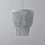 bohemian white wood bead iron chandelier