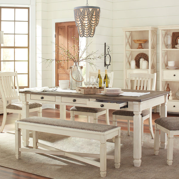 bohemian white wood bead iron chandelier