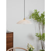 brass alabaster dome swag pendant light