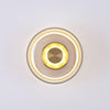brass glass led wall sconce bedroom hallway