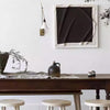 brass swing arm wall lamp with aluminum shade for bedroom and reading nook