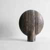 brown travertine table lamp for bedroom nightstand and living room