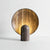 brown travertine table lamp for bedroom nightstand and living room