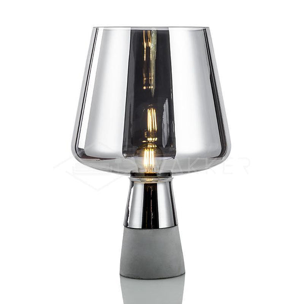 cement glass table lamp bedside living room