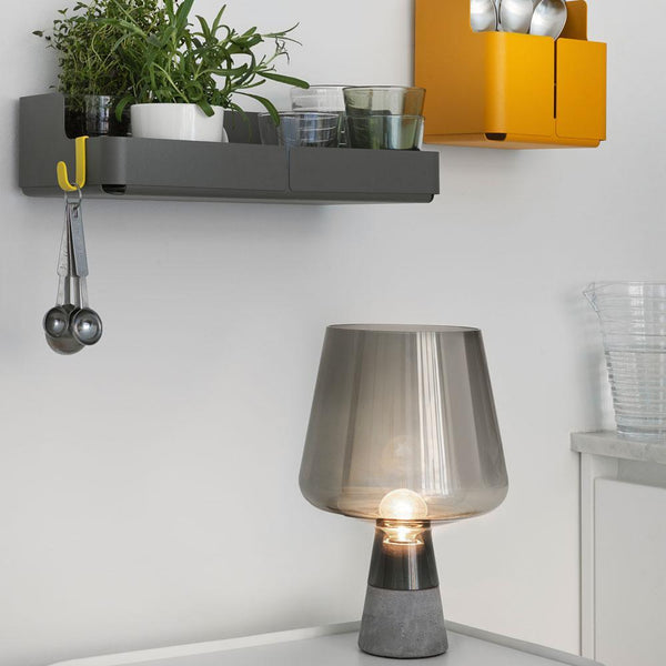 cement glass table lamp bedside living room