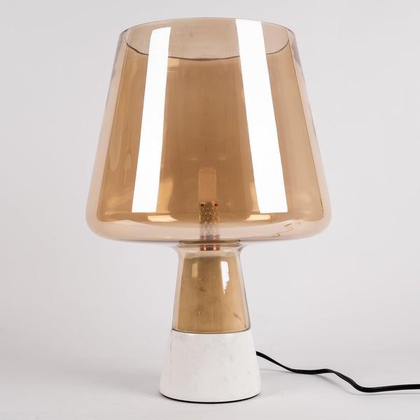 cement glass table lamp bedside living room
