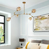 Nordic Branches Bubble Sputnik Chandelier 5 To 11 Lights Gold Finish