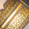 Classical Hollow Pattern Outdoor Waterproof Wall Lamp For Villa Courtyard Corridor
