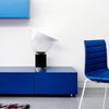 clear glass radar table lamp metal base for bedroom living room