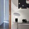 clear glass radar table lamp metal base for bedroom living room