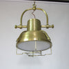 coastal bronze glass wave pendant light
