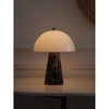 contemporary brown marble glass table lamp