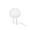 contemporary clear glass buds table lamp