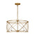 contemporary gold black metal lantern chandelier