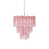 contemporary multi color glass cloud chandelier