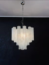 contemporary multi color glass cloud chandelier