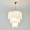 contemporary multi color glass cloud chandelier