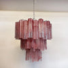 contemporary multi color glass cloud chandelier