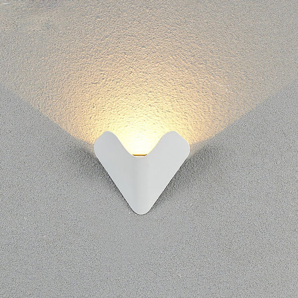 Creative Modern Wall Sconces Led Doorplate Lamp Waterproof Wall Lights Fixture Indoor Outdoor