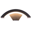 Classic Curved Glow Led Wall Light Outdoor Downlights Porch Wall Mounted Sconce