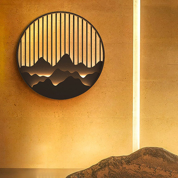 Creative Outdoor Waterproof Led Balcony Garden Light Landscape Wall Sconces