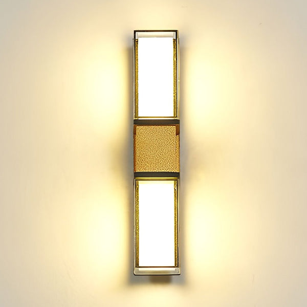 Creative Up And Down Lights Waterproof Led Wall Sconces Outdoor Wall Lights