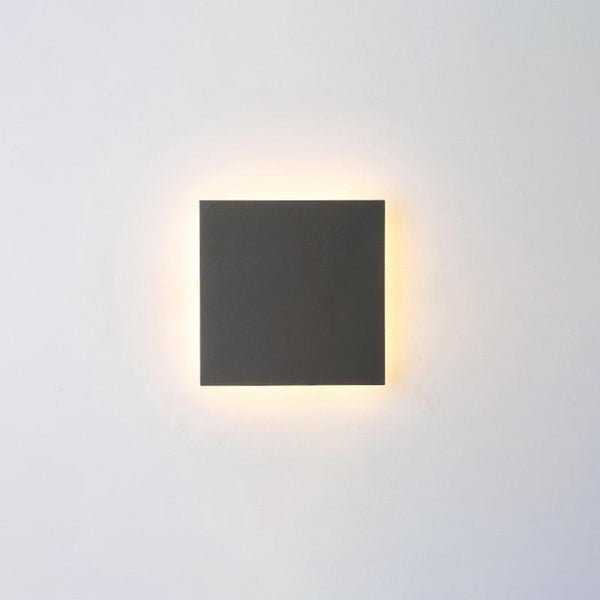 Modern Waterproof Led Outdoor Wall Lights In Flat And Square Designs