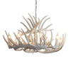 Vintage Antler Chandelier With Candle Lights 4 6 8 Lights