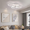 Elegant Semi Flush Mount Ceiling Lights With Unique Overlapping Rings