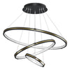 Stylish 3 Rings Led Chandelier