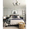 farmhouse black wood iron chandelier