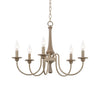 farmhouse black wood iron chandelier