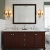 farmhouse distressed white wood fabric wall sconce