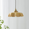 french ceramic flower pendant light brass for dining room bedroom