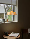 french ceramic flower pendant light brass for dining room bedroom