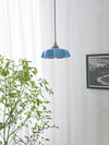 french ceramic flower pendant light brass for dining room bedroom