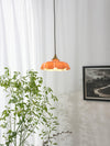 french ceramic flower pendant light brass for dining room bedroom