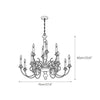 french country distressed wood candle chandelier