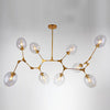 Nordic Branches Bubble Sputnik Chandelier 5 To 11 Lights Gold Finish