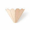 gold mica petal wall sconce