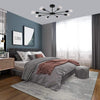 Mid Century Sputnik Semi Flush Mount Bedroom 193Sq Ft 269Sq Ft Illumination Area Ceiling Light