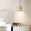 honey travertine sculptural pendant light