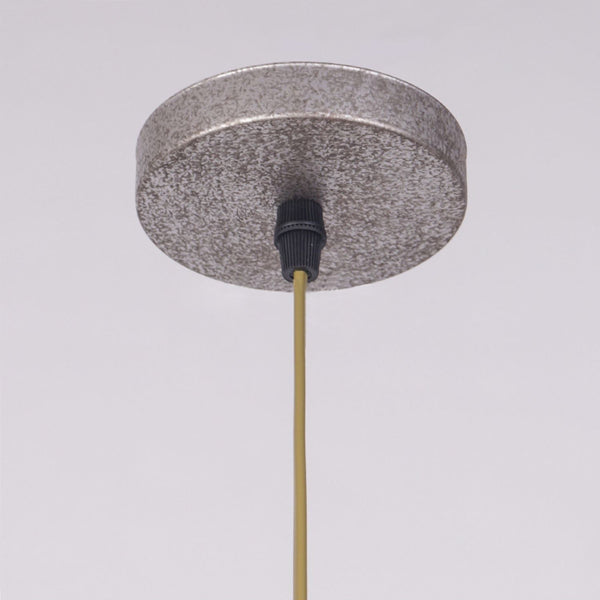 industrial antique gray iron dome pendant light