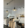 industrial antique gray iron dome pendant light