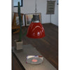 industrial black aluminum dome pendant lamp