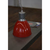industrial black aluminum dome pendant lamp