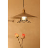 industrial black nickel iron dome pendant light