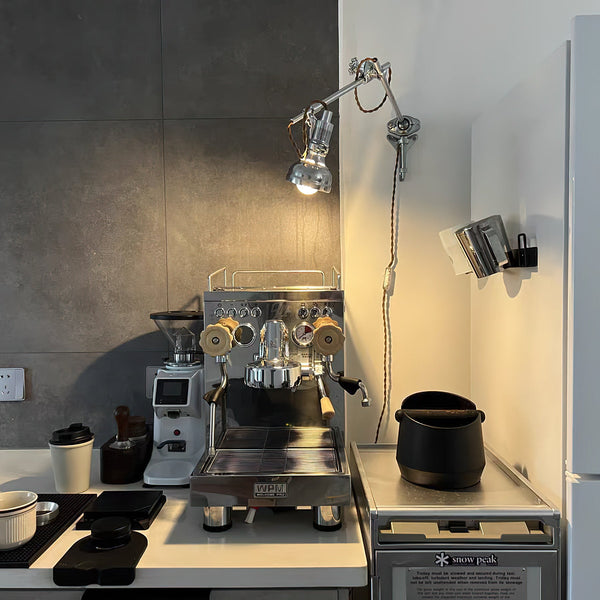 industrial chrome aluminum swing arm plug in wall lamp