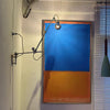 industrial chrome aluminum swing arm plug in wall lamp