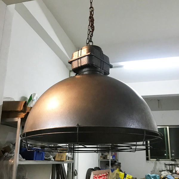 industrial iron pendant light